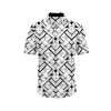 Teroprints ABSTRACT GRID 2 HAWAIIAN SHIRT 0