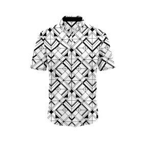 Abstract Grid 2 Hawaiian Shirt