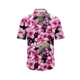 Blooming Orchids Hawaiian Shirt