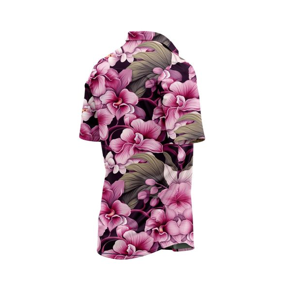 Teroprints BLOOMING ORCHIDS HAWAIIAN SHIRT 3