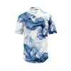 Teroprints BLUE WAVES HAWAIIAN SHIRT 1