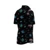 Teroprints Black Palm Tree Hawaiian Shirt 3