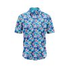 Teroprints Blue Flame Butterfly Hawaiian Shirt