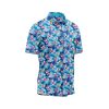 Teroprints Blue Flame Butterfly Hawaiian Shirt 2