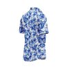 Teroprints Blue Floral Hawaiian Shirt 3