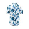 Teroprints Blue Palm Tree 2 Hawaiian Shirt 1