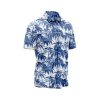 Teroprints Blue Palm Tree 3 Hawaiian Shirt 2