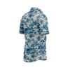 Teroprints Blue Palm Tree Hawaiian Shirt 3