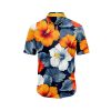 Teroprints COLORFUL HIBISCUS HAWAIIAN SHIRT 0