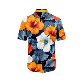 Colorful Hibiscus Hawaiian Shirt