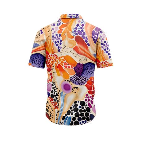 Teroprints Colorful Dot Art Hawaiian Shirt 1