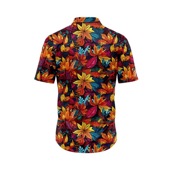 Teroprints Colorful Leaf 2 Hawaiian Shirt 1