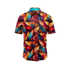 Colorful Leaf 3 Hawaiian Shirt