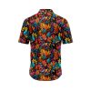 Teroprints Colorful Leaf Hawaiian Shirt 1