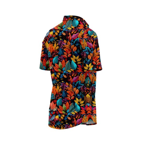 Teroprints Colorful Leaf Hawaiian Shirt 3