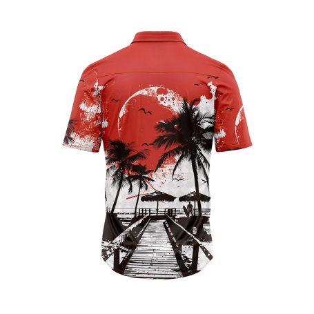 Teroprints Crimson Sunset 2 Hawaiian Shirt 1