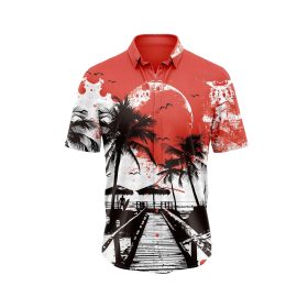 Crimson Sunset 2 Hawaiian Shirt