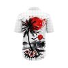 Teroprints Crimson Sunset Hawaiian Shirt 1