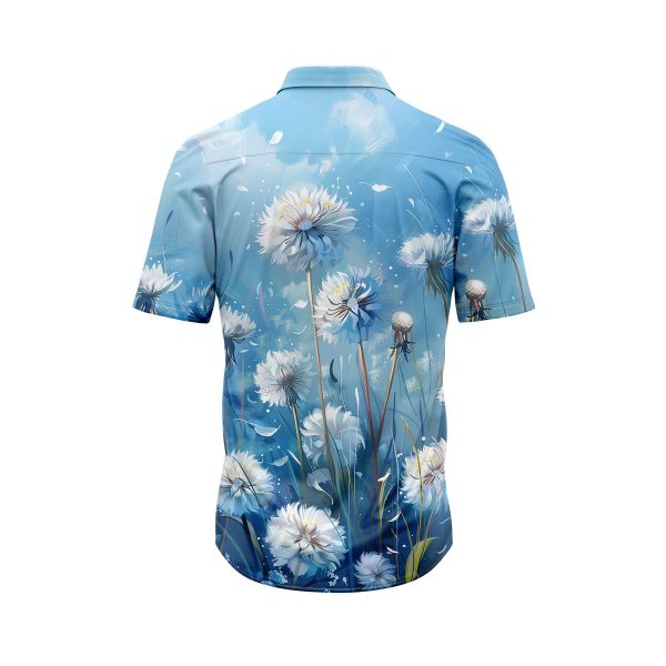 Teroprints DANDELION BREEZE HAWAIIAN SHIRT 1