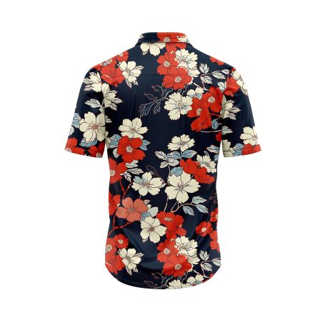 Teroprints FLORAL BLOOM HAWAIIAN SHIRT 1