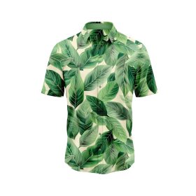 Green Leaf Hawaiian Shirt