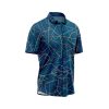 Teroprints Geometric Grid 3 Hawaiian Shirt 2