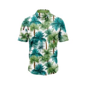 Green Palm Tree 2 Hawaiian Shirt