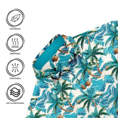 Teroprints Hawaiian Shirt Collar 076