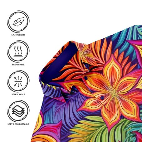 Teroprints Hawaiian Shirt Collar 087