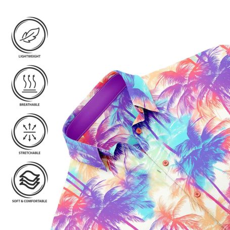 Teroprints Hawaiian Shirt Collar 096