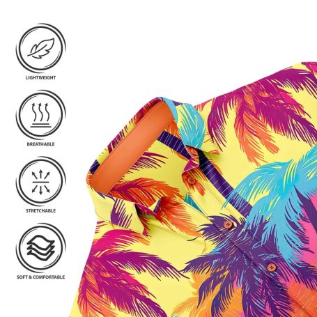 Teroprints Hawaiian Shirt Collar 100