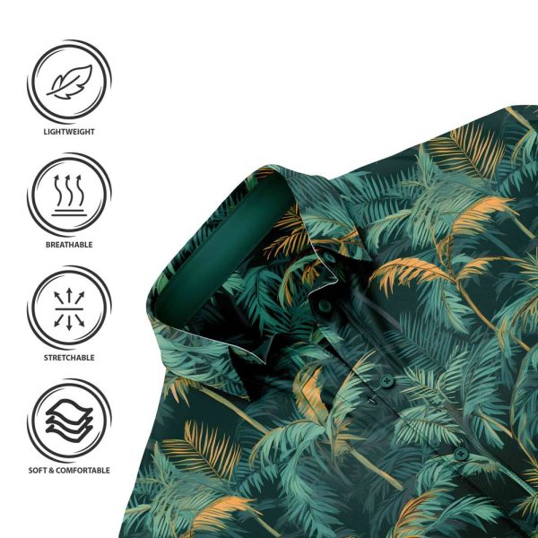 Teroprints Hawaiian Shirt Collar 111