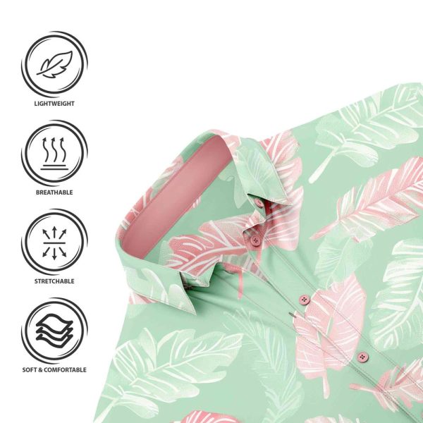 Teroprints Hawaiian Shirt Collar 136