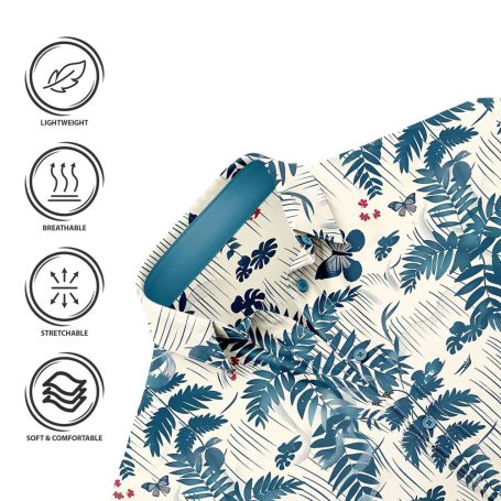 Teroprints Hawaiian Shirt Collar 166