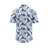 Teroprints Hibiscus and Monstera Hawaiian Shirt 1