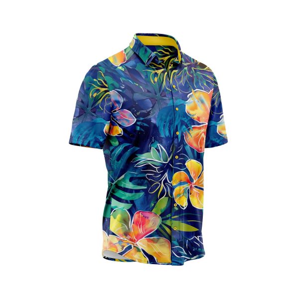 Teroprints ISLAND BLOOM HAWAIIAN SHIRT 2