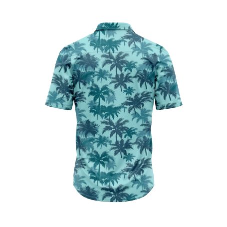 Teroprints Jade Palm Tree Hawaiian Shirt 1