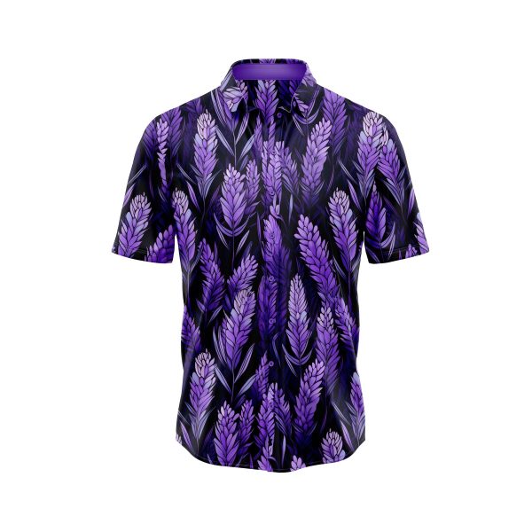 Teroprints Lavender Wheat Hawaiian Shirt