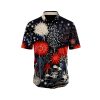 Teroprints MIDNIGHT BLOSSOM HAWAIIAN SHIRT 0