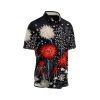 Teroprints MIDNIGHT BLOSSOM HAWAIIAN SHIRT 2