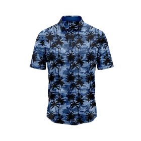 Midnight Palm Tree 7 Hawaiian Shirt TRP-HWS-148