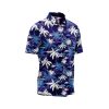 Teroprints Midnight Palm Tree 2 Hawaiian Shirt 2