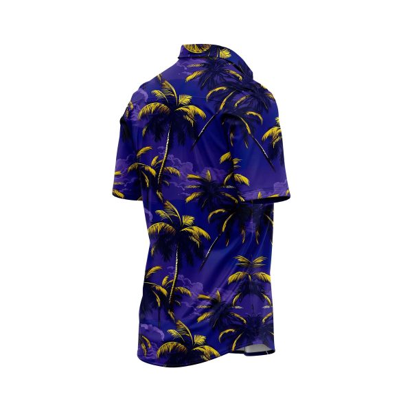 Teroprints Midnight Palm Tree 3 Hawaiian Shirt 3