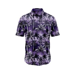 Midnight Palm Tree 4 Hawaiian Shirt