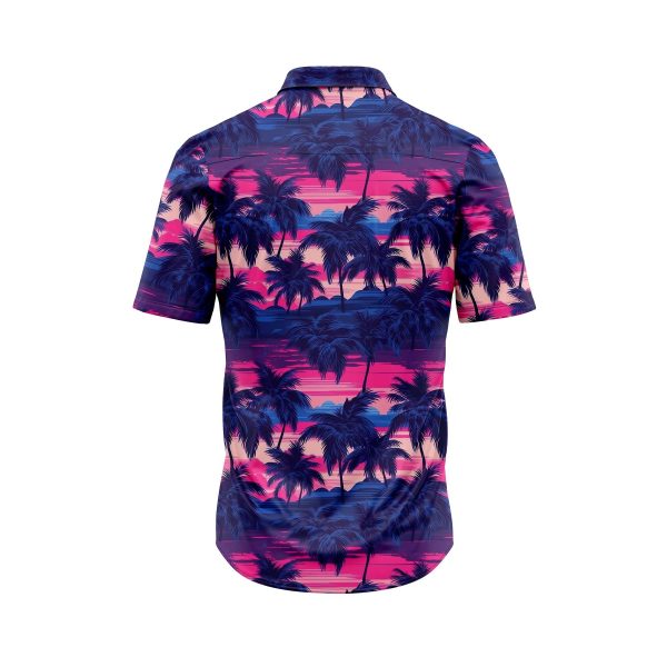 Teroprints Midnight Palm Tree 5 Hawaiian Shirt 1