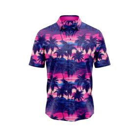 Midnight Palm Tree 5 Hawaiian Shirt