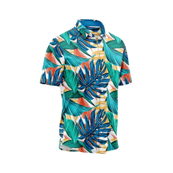 Teroprints Monstera Leaf 2 Hawaiian Shirt 2