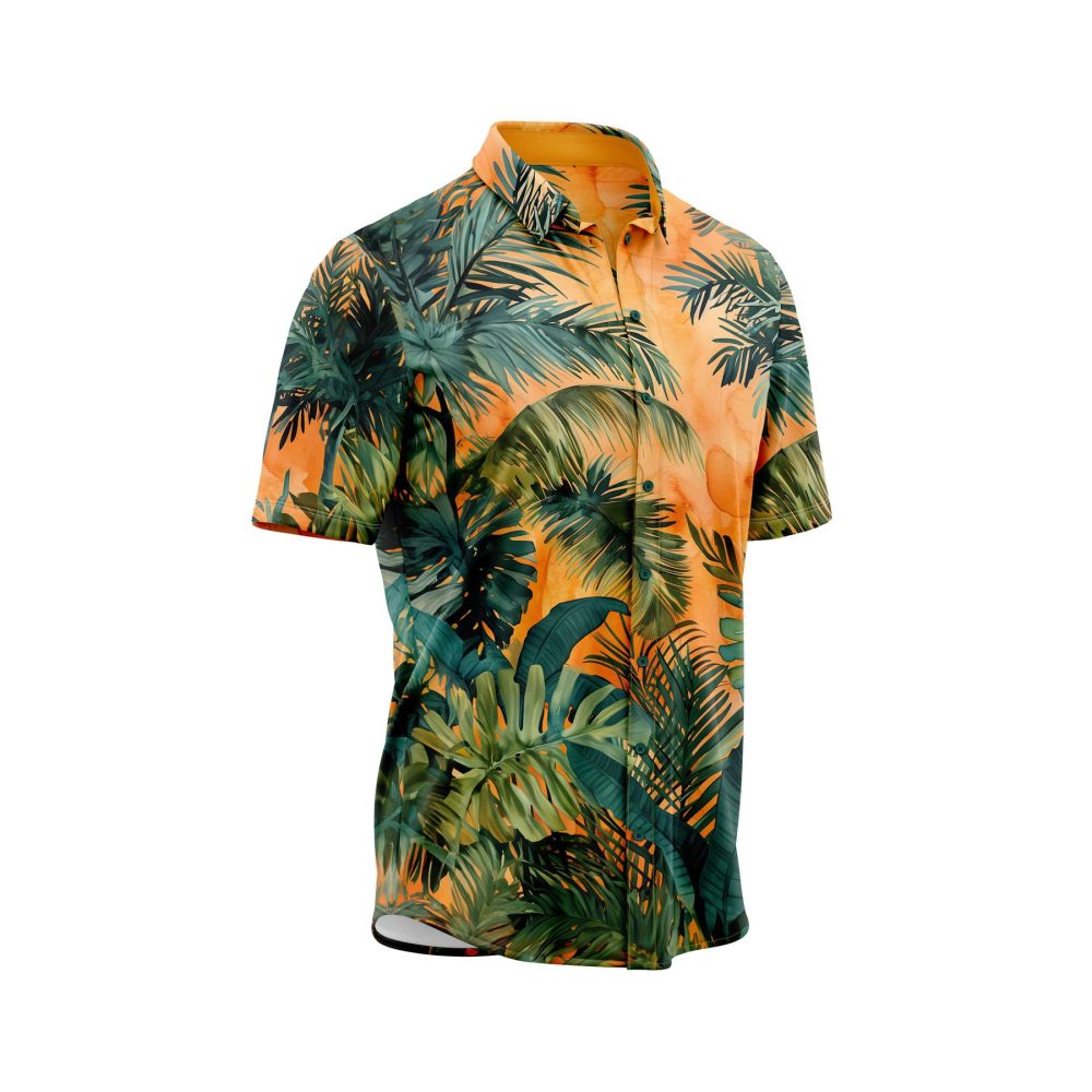 Teroprints Monstera Leaf Hawaiian Shirt 2