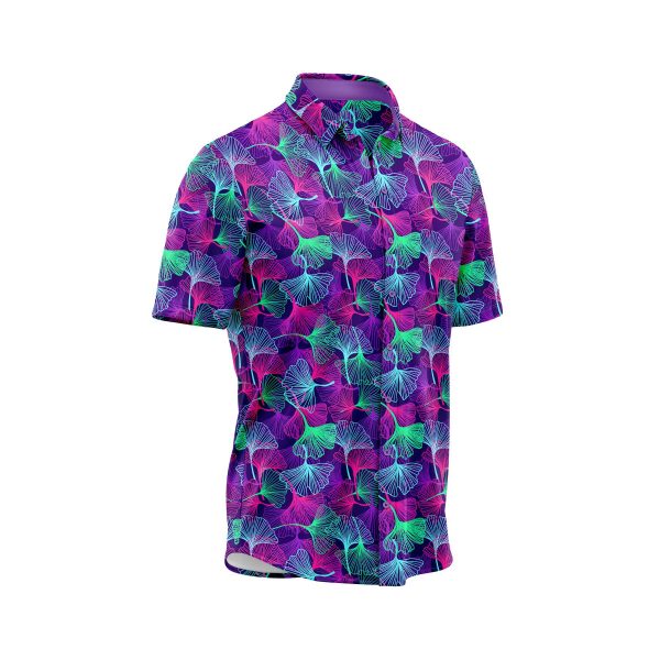 Teroprints Neon Clover Hawaiian Shirt 2