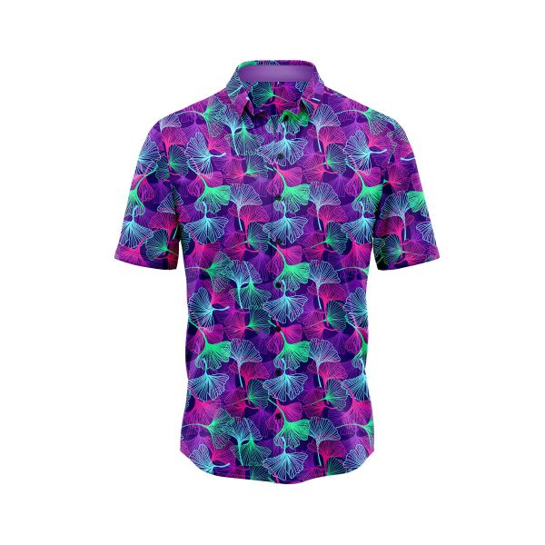 Teroprints Neon Clover Hawaiian Shirt